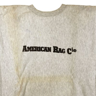 画像1: 【Vintage/Used】Champion® REVERSE WEAVE®"AMERICAN RAG CIE"灰