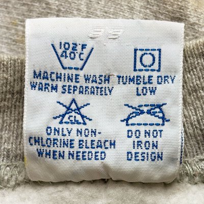 画像3: 【Vintage/Used】Champion® REVERSE WEAVE®"AMERICAN RAG CIE"灰