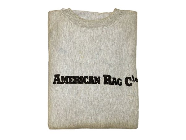画像1: 【Vintage/Used】Champion® REVERSE WEAVE®"AMERICAN RAG CIE"灰 (1)