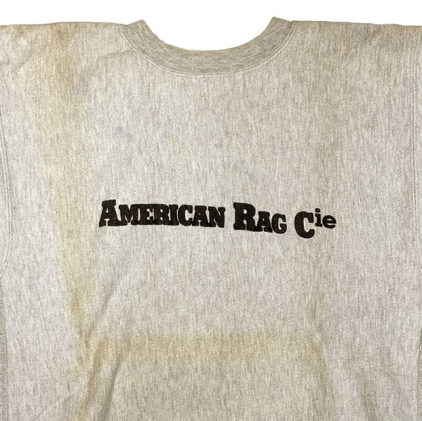 画像4: 【Vintage/Used】Champion® REVERSE WEAVE®"AMERICAN RAG CIE"灰 (4)