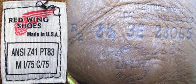 画像2: Deadstock 1992'S RED WING 2224-2 Steel Toe(PT83) Made in USA 箱付