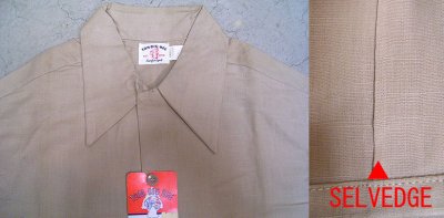 画像2: Deadstock 1960-70'S TOM BIG BEE LOT:669 Cotton Work Shirts S/S USA製 