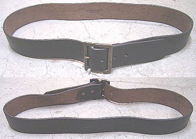 画像1: RALPH LAUREN 67 Garrison Belt (BRASS SQUARE BUCKLE) アメリカ製