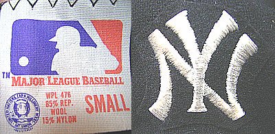 画像2: Deadstock 1973-75'S New York Yankees Baseball Cap (MLB OFFICIAL)