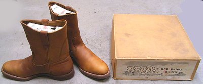 画像3: Deadstock 1972'S RED WING 1166 PECOS BOOT 9inch Made in USA 茶箱　