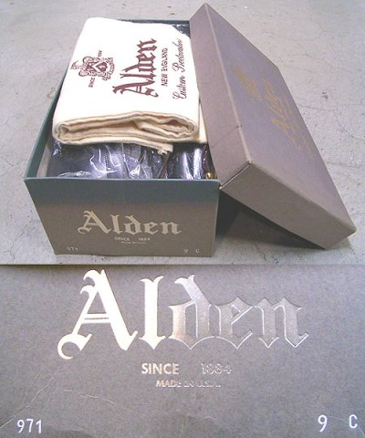 画像3: Deadstock 1990-2000'S ALDEN 971 Straight Tip Blucher Oxford Made in USA 箱付（靴袋付）