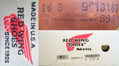 画像3: Deadstock 1998'S RED WING 899-3 Oro-Inginal Made in USA 箱付 