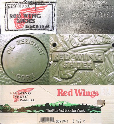 画像2: Deadstock 1994-98'S RED WING 919-1(Factory Second) LOGGER Boots　箱付