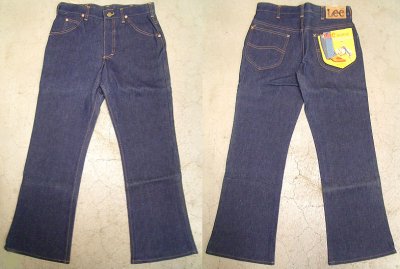 画像1: Deadstock 1980'S Lee Riders 200-0341 BOOT CUT Jeans リー200番 USA製