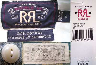 画像3: Double RL(RRL) クラッシック・チェック　プリントネルシャツ Plaid Flannel Shirs 