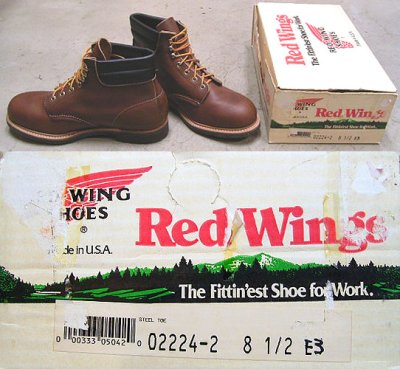 画像3: Deadstock 1992'S RED WING 2224-2 Steel Toe(PT83) Made in USA 箱付