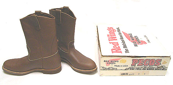 Deadstock 1989-97' S RED WING 1177 Pecos Boots Made in USA 箱付