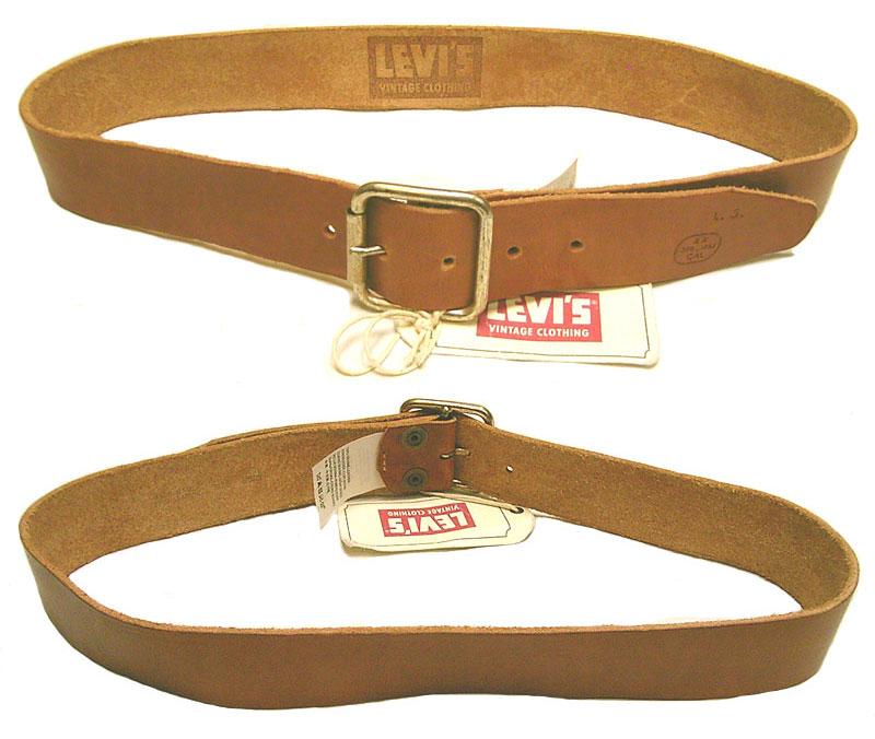 LVC(LEVI'S VINTAGE CLOTHING) BOVINE BELT 牛革ベルト イタリア製