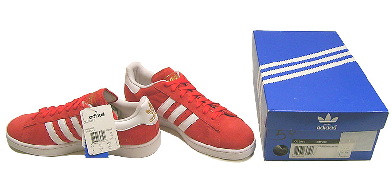Adidas Campus2 Red Suede アディダス キャンパス2 赤スウェード 本革 Luby S ルビーズ