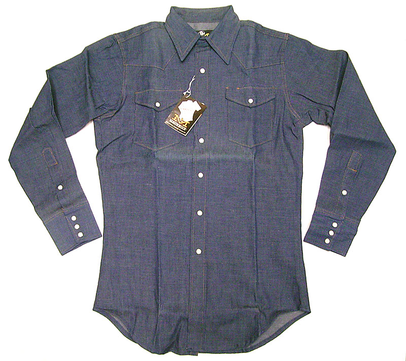 Deadstock 1980'S MAVERICK BLUE BELL Denim Western Shirts USA製