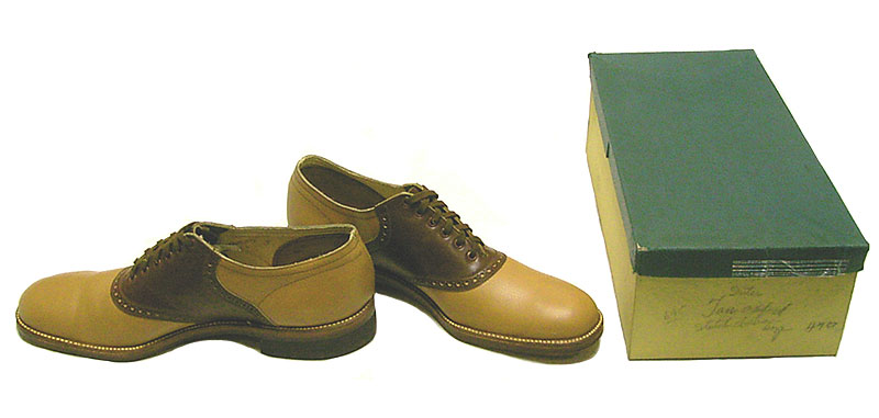 Deadstock 1950'S FRIEDMAN SHELBY (International Shoe Co) Saddle