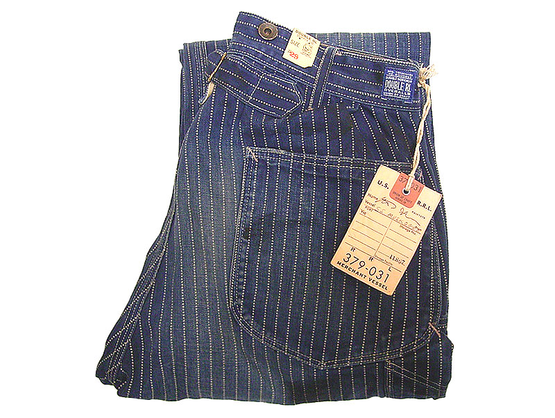 Double RL(RRL) Wabash Stripe Painter Pants W29 Vintage加工 USA製 ...