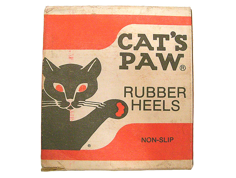 Deadstock 1960'S CAT'S PAW RUBBER HEELS 