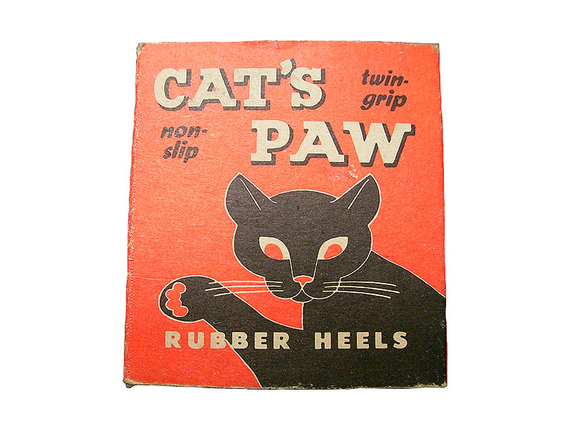 cat's paw rubber heels