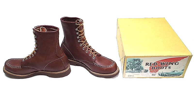 Deadstock 1980'S RED WING 214-1 8inch デッドストック レッド