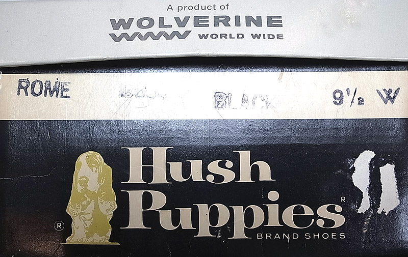 Deadstock 1970'S Hush Puppies(WOLVERINE) ROME 18954 ハッシュ