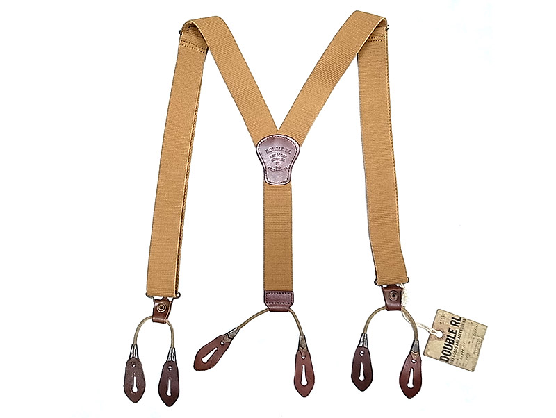 Double RL(RRL) Brown ‎Suspenders #3 ダブルアールエル サスペンダー - Luby's （ルビーズ）