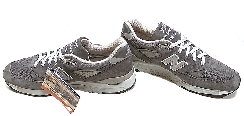 New Balance M998CH チャコール Made in USA ニューバラ アメリカ製 箱 ...