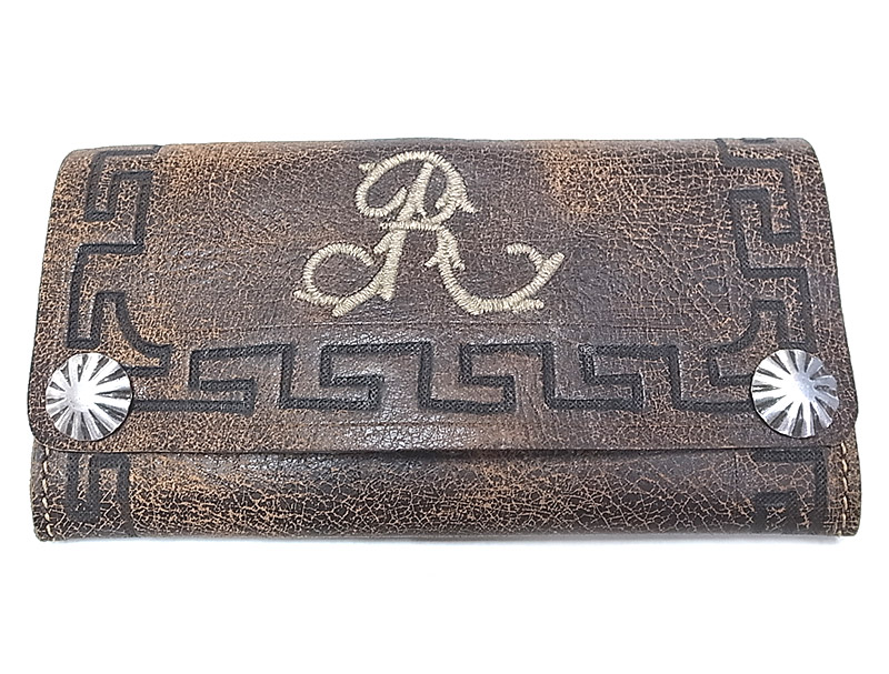 Double RL(RRL) Limited Souvenir Wallet ダブルアール コンチョ付 本