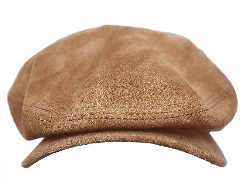 Double RL(RRL) Nubuk Leather Hunting Cap ダブルアールエル 本革