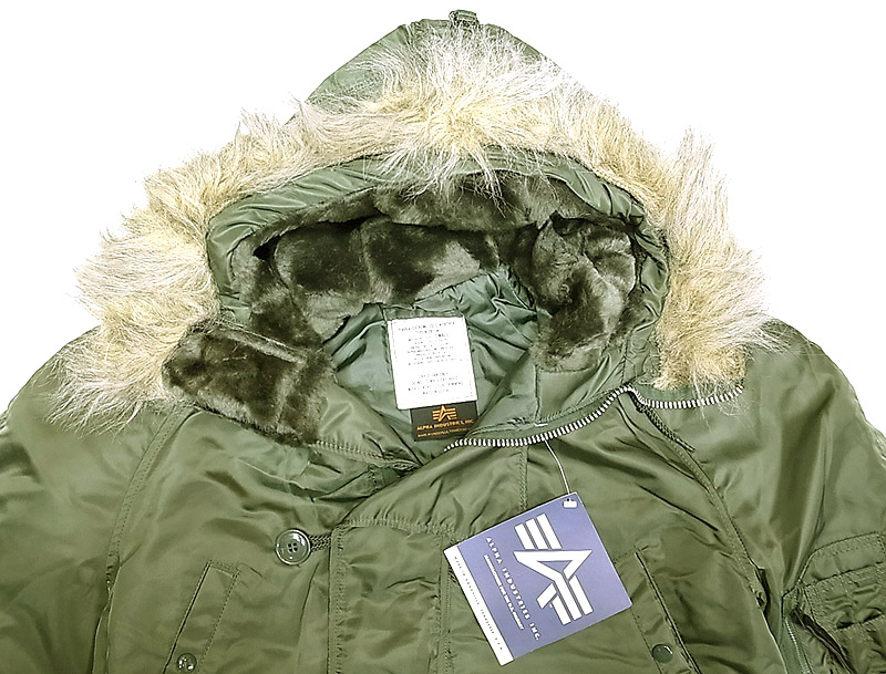 USA製 ALPHA INDUSTRIES N-3B フライトジャケット M - www