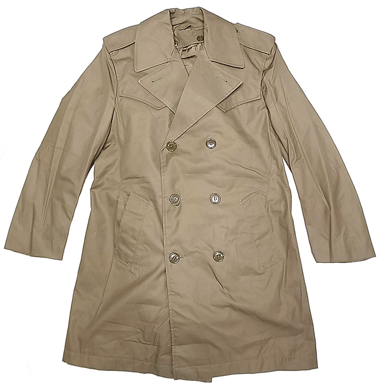 Deadstock 1975 90 S Italian Army Trench Coat Khaki イタリア軍 トレンチ コート Luby S ルビーズ