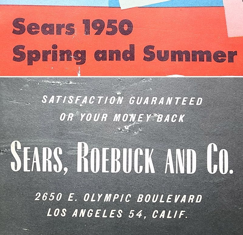 SEARSSears, Roebuck And Co. 'S Spring Summer ‎Catalog