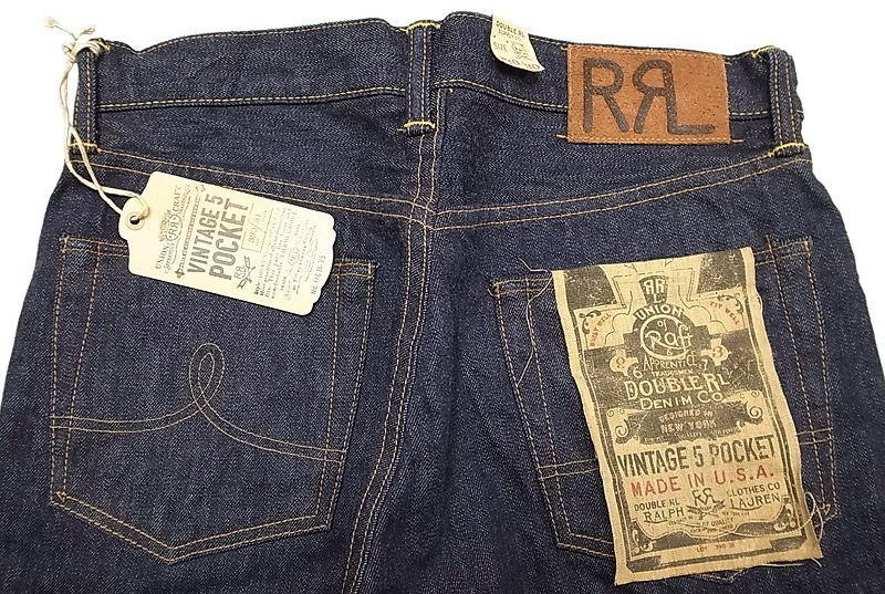 RRL vintage 5pocket jeans
