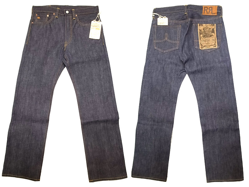 Double RL(RRL) STRAIGHT LEG JEANS Rigid(US Selvedge Denim）USA製 