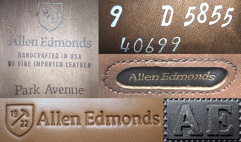 Allen Edmonds Park Avenue BOURBONアレン・エドモンズ パーク