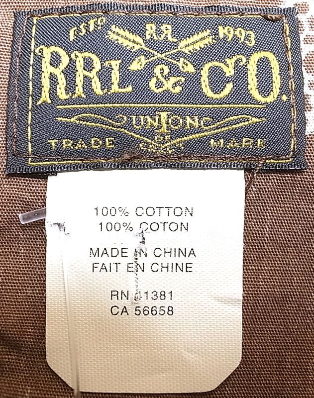 チャーリー様専用、最安値】RRL ダブルアールエル バンダナ-