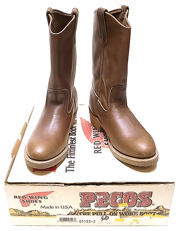 Deadstock 1987-1997'S RED WING 1155-2 PECOS BOOT Made in USA 箱付 