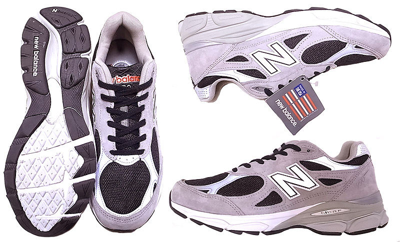 New Balance M990GR3 Made in USA ニューバランス 990 灰×黒