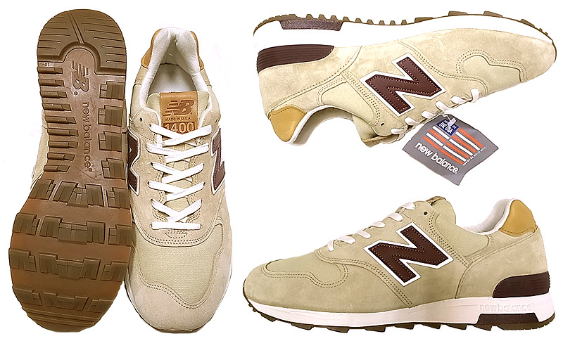 New Balance M1400DK TAN Suede Made in USA ニューバランス アメリカ