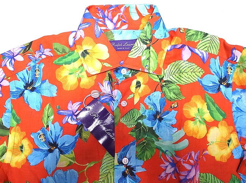 Ralph Lauren 【Purple Label】 Linen Shirts パープル・レーベル 花柄 ...