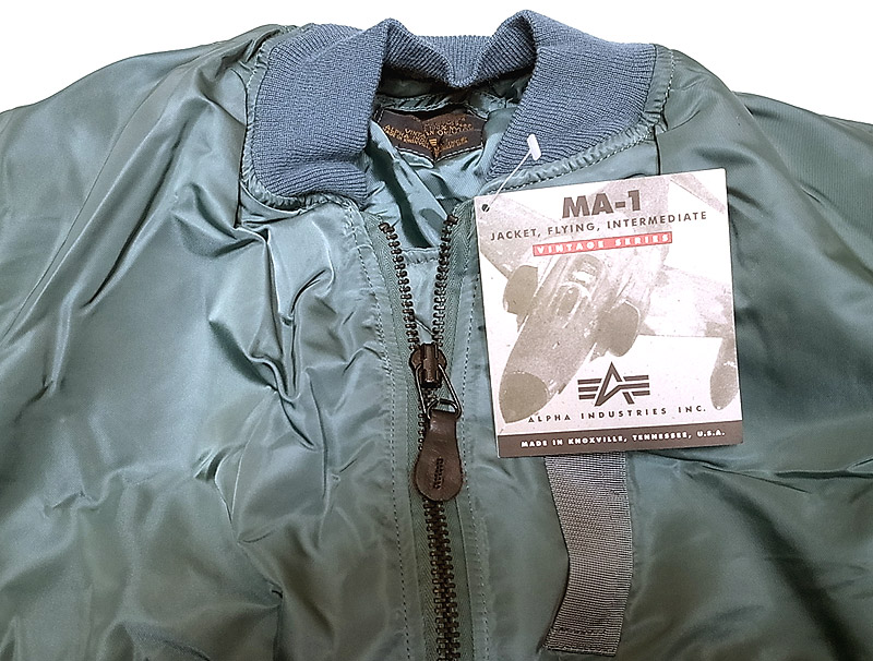 Deadstock 1992-93'S ALPHA type VINTAGE MA-1 アルファ フライトJK 