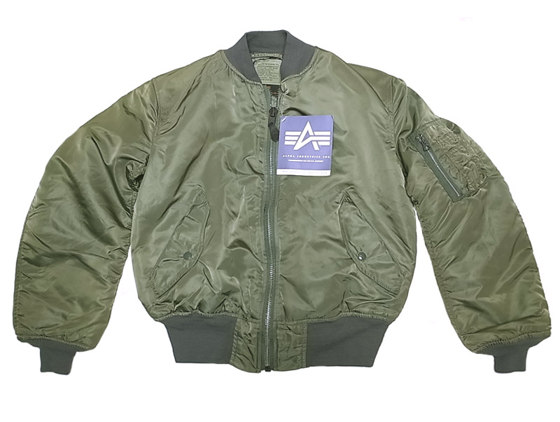 得価定番】 ALPHA INDUSTRIES - アルファ MA-1 アメリカ製 デッド