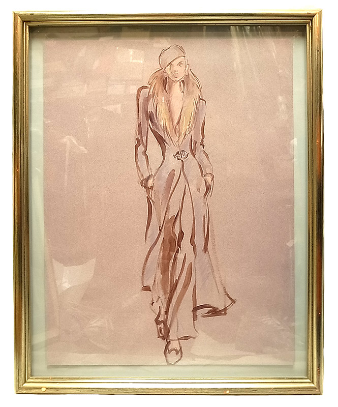 Ralph Lauren Illustration Framed Display ラルフ・ローレン 店内 