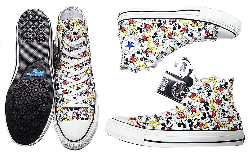 SALE】ALL STAR HI 100th MICKEY MOUSE MULTI 100周年記念 ミッキー 