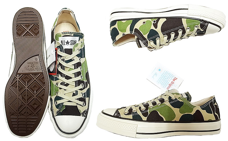 CONVERSE LIMITED ALL STAR J 83 CAMO OX オールスター 83 カモフラ 赤