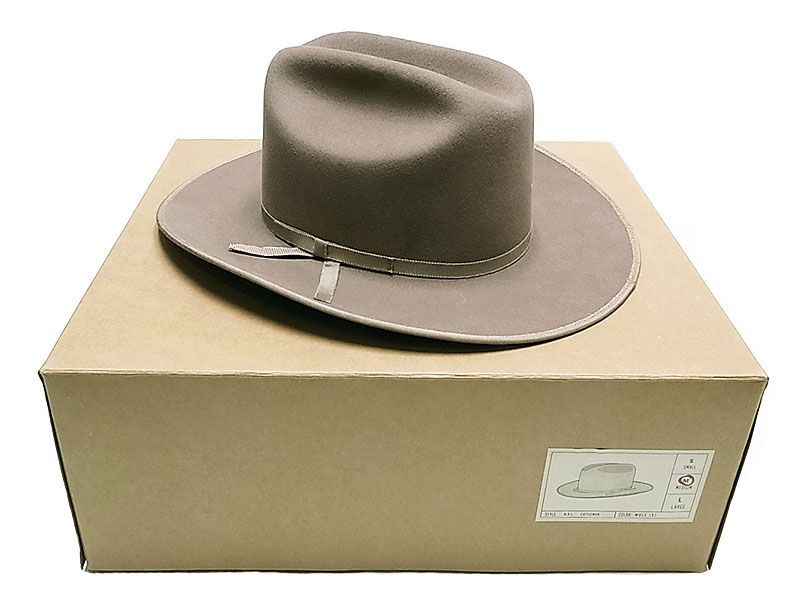 RRL Wool Felt Cattleman Hat made in usaハット - ハット