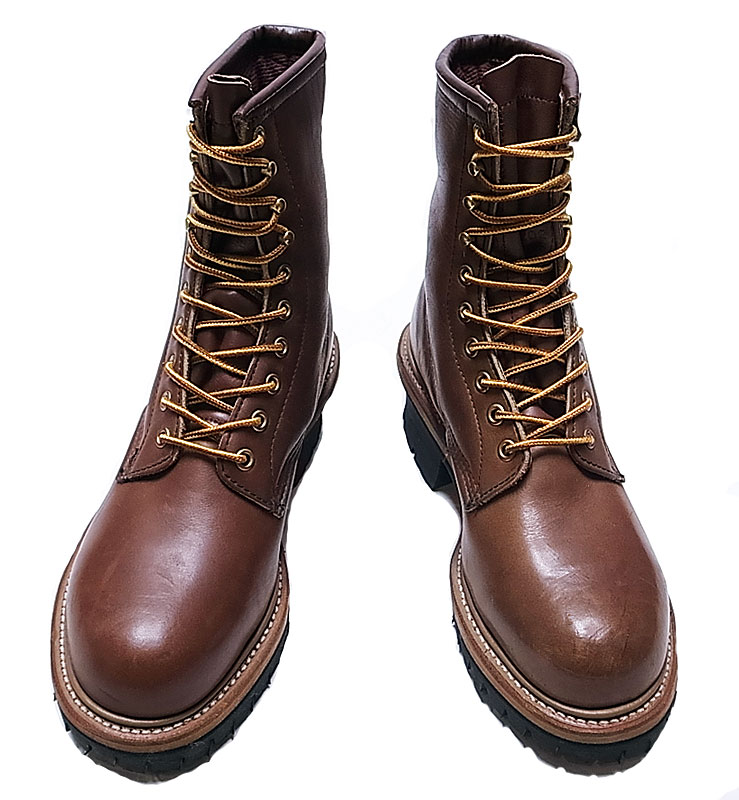 Deadstock 1999'S RED WING 4418 STEEL TOE（ANSI PT91) 8inch茶ロガーブーツ - Luby's  （ルビーズ）
