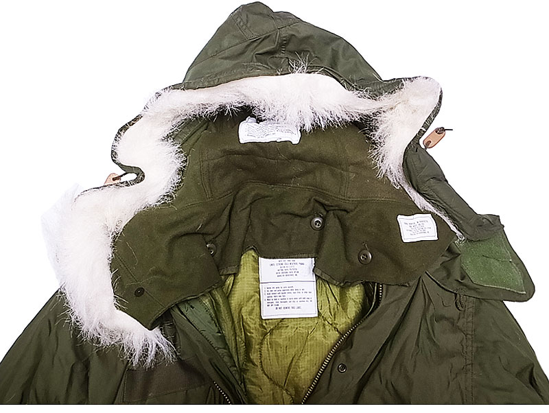 US.ARMY M-65 Parka 1983'S X-Small NOS #3 シェル＋ライナー＋フード 