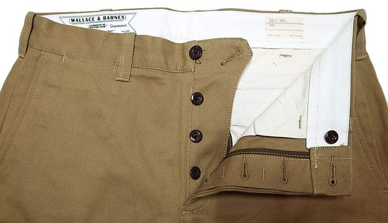 【LIMITED EDITION】CHINO TROUSER SELVEDGE