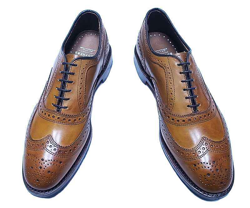 BROOKS BROTHERS Mcallister WALNUT Made by Allen Edmonds USA製 箱付